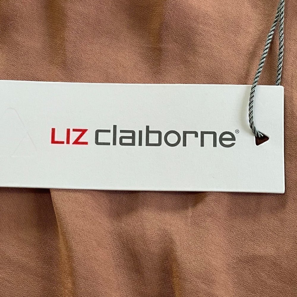 NWT Liz Claiborne Sleeveless Blouse, Women's Size XXL, Copper NEW MSRP $44 * - Picture 7 of 8